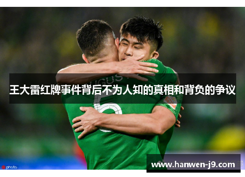 王大雷红牌事件背后不为人知的真相和背负的争议