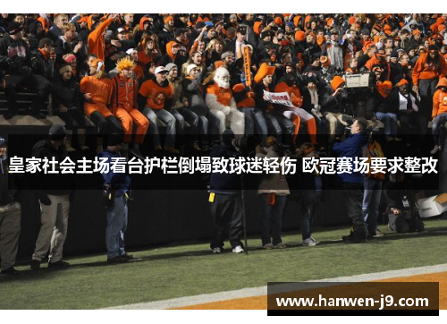 皇家社会主场看台护栏倒塌致球迷轻伤 欧冠赛场要求整改